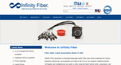 Desktop Screenshot of infinityfiber.com